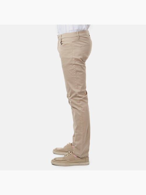 Pantalon chino uni - Kiabi