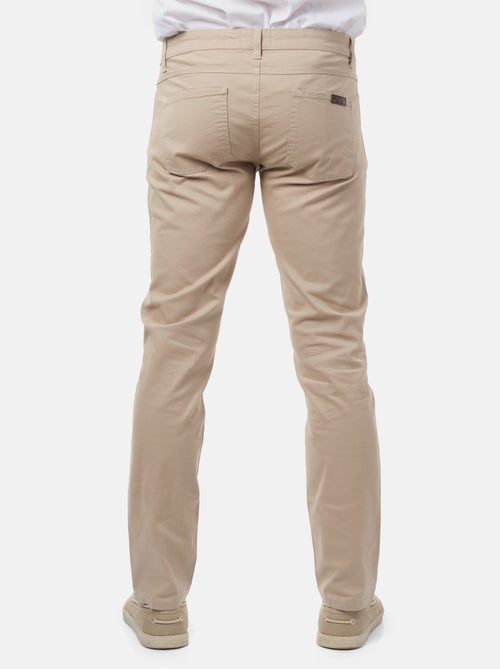 Pantalon chino uni - Kiabi