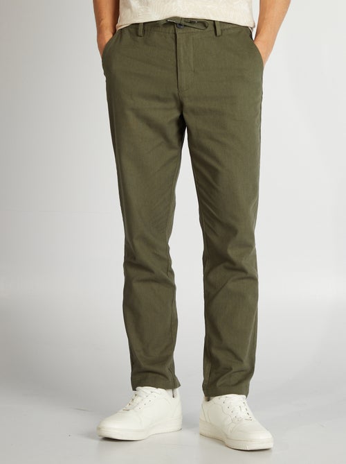 Pantalon chino - Kiabi