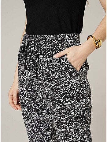 Pantalon cigarette femme 'Deeluxe'