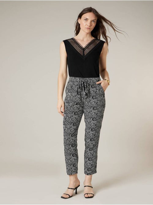 Pantalon cigarette femme 'Deeluxe' - Kiabi