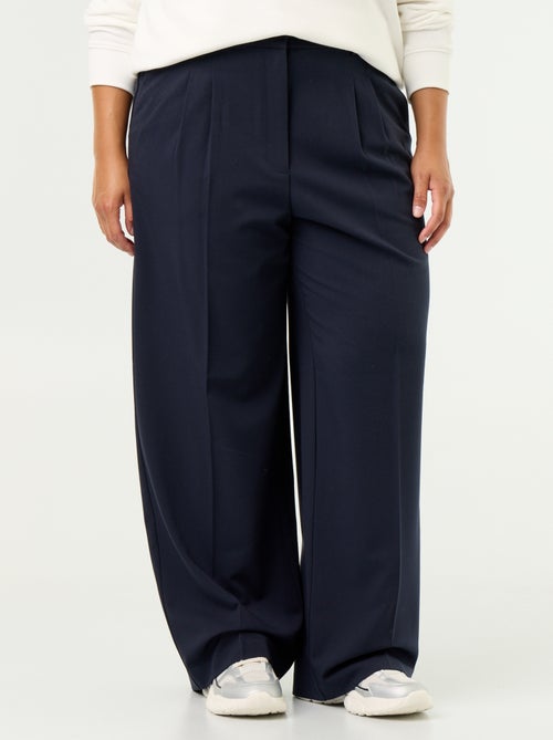 Pantalon cigarette large - Kiabi