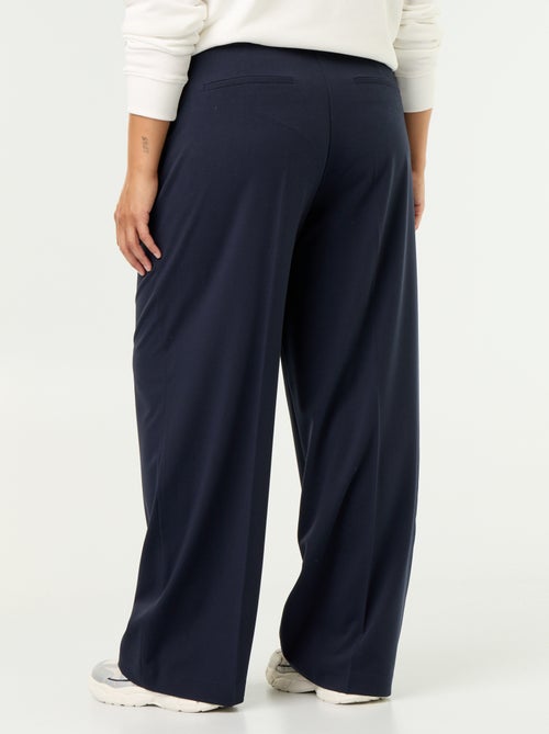 Pantalon cigarette large - Kiabi