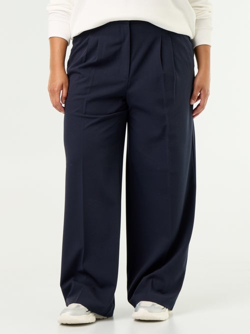 Pantalon cigarette large - Kiabi