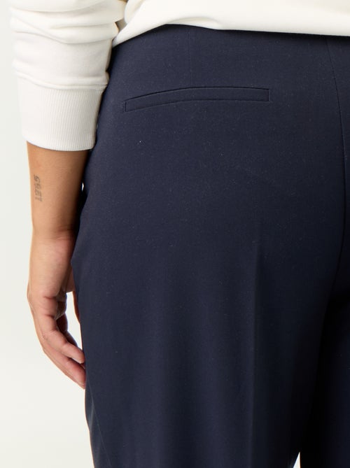 Pantalon cigarette large - Kiabi