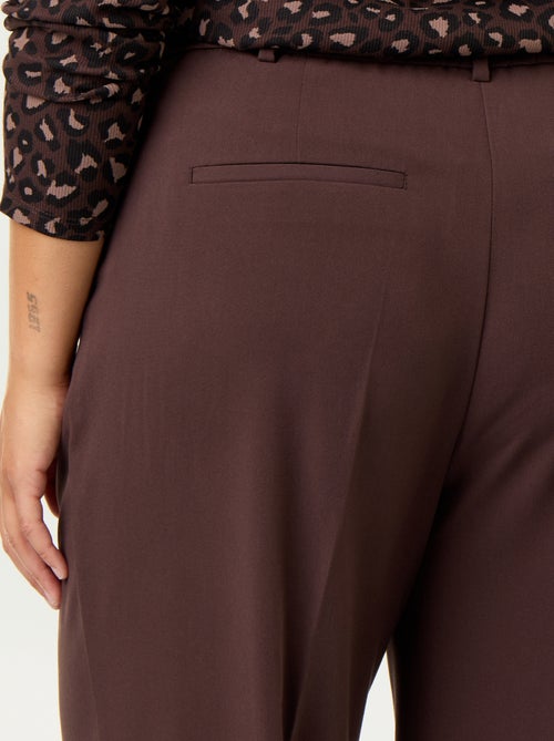 Pantalon cigarette large - Kiabi