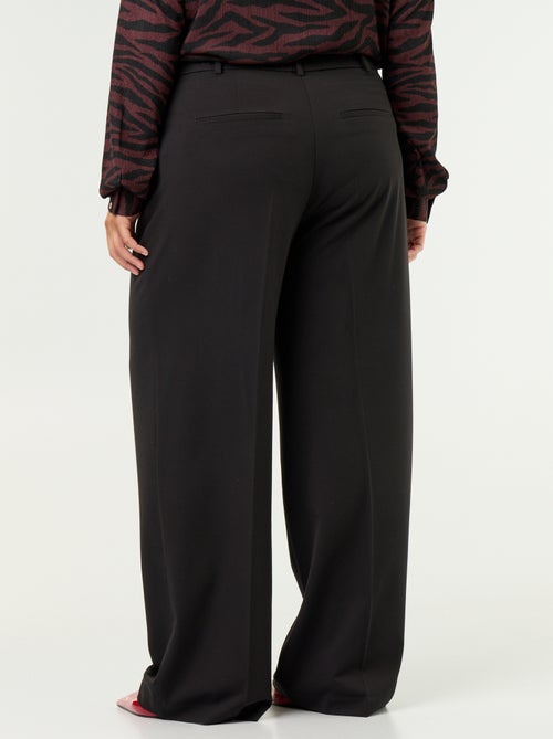 Pantalon cigarette large - Kiabi