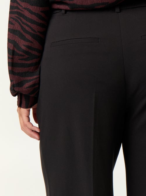 Pantalon cigarette large - Kiabi