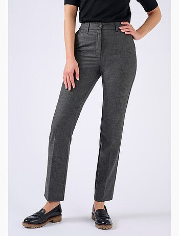 Pantalon cigarette mélange laine - Damart