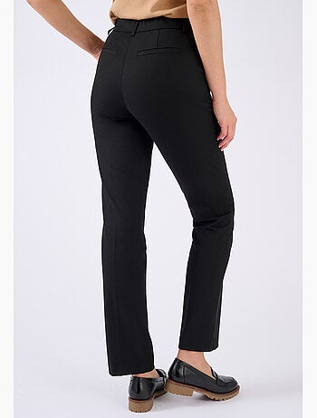 Pantalon cigarette mélange laine - Damart