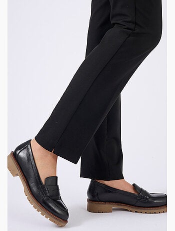 Pantalon cigarette mélange laine - Damart