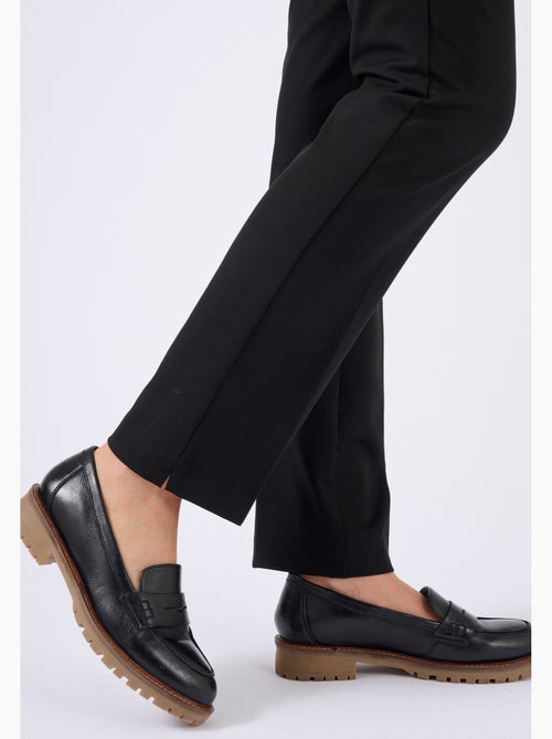 Pantalon cigarette mélange laine - Damart - Kiabi