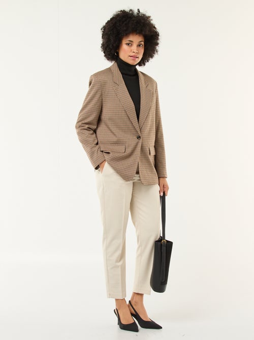 Pantalon cigarette pour femme uni - Kiabi Pantalon cigarette pour femme uni - Kiabi