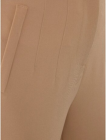 Pantalon cigarette taille haute