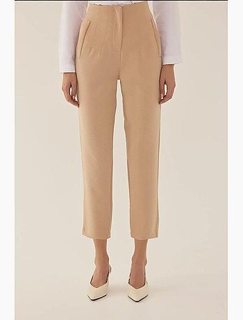 Pantalon cigarette taille haute hiccup