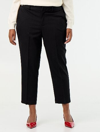 Pantalon cigarette uni