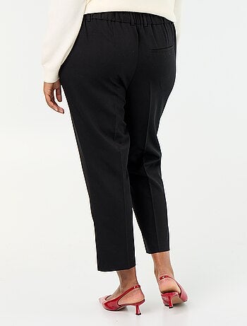 Pantalon cigarette uni