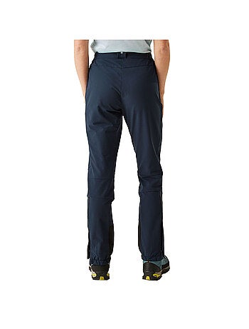 Pantalon cintré de randonnée à taille semi-élastiquée mountain - regatta