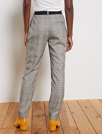 Pantalon city coupe droite - Kiabi