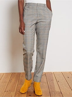 Pantalon city coupe droite - Kiabi
