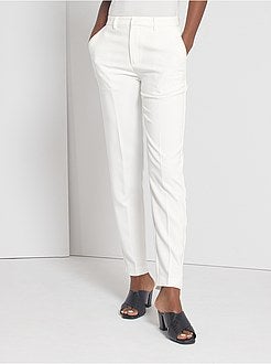 Pantalon city coupe droite - Kiabi