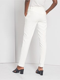 Pantalon city coupe droite - Kiabi