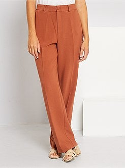 Pantalon city coupe droite - Kiabi