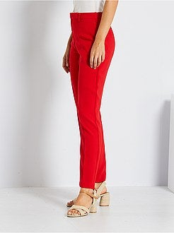 Pantalon city coupe droite - Kiabi