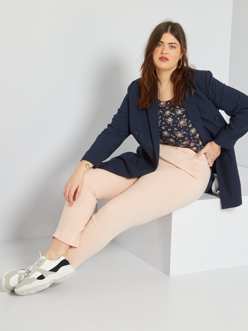 Pantalon city rose - Kiabi