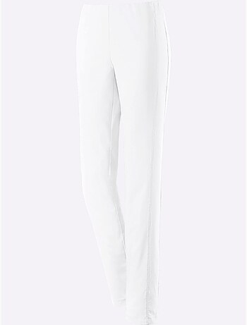 Pantalon classique uni extensible et liberté de mouvement - Taille courte - Witt