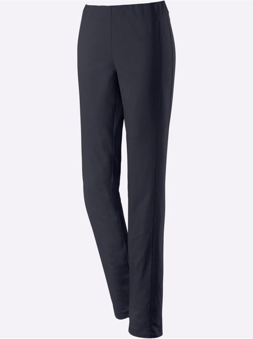 Pantalon classique uni extensible et liberté de mouvement - Taille courte - Witt - Kiabi