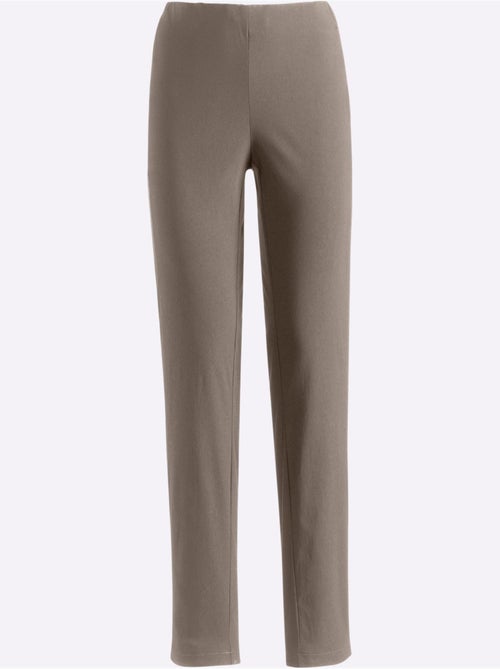 Pantalon classique uni extensible et liberté de mouvement - Taille extra courte - Witt - Kiabi