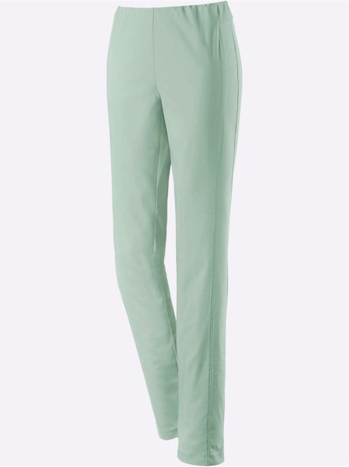 Pantalon classique uni extensible et liberté de mouvement - Taille extra courte - Witt - Kiabi Pantalon classique uni extensible et liberté de mouvement - Taille extra courte - Witt - Kiabi