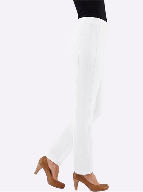 Pantalon classique uni extensible et liberté de mouvement - Taille standard - Witt - Kiabi
