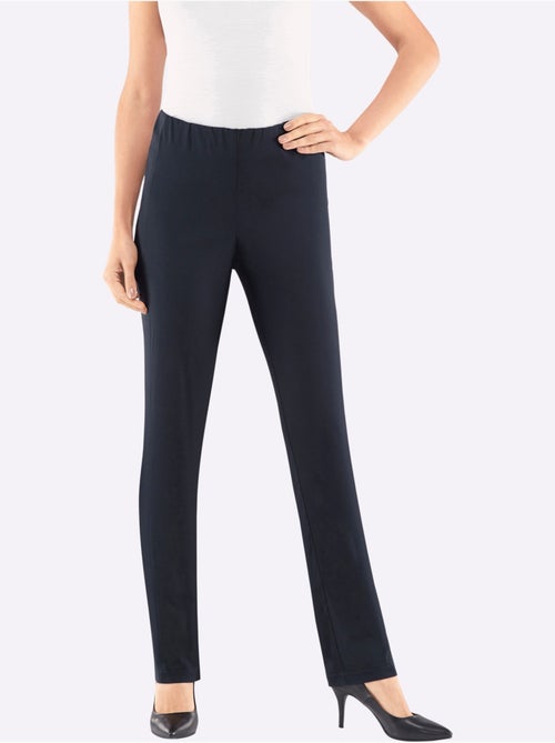 Pantalon classique uni extensible et liberté de mouvement - Taille standard - Witt - Kiabi