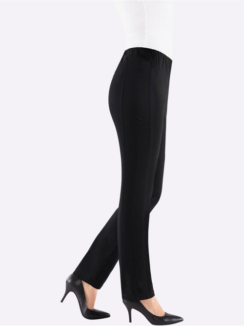 Pantalon classique uni extensible et liberté de mouvement - Taille standard - Witt - Kiabi