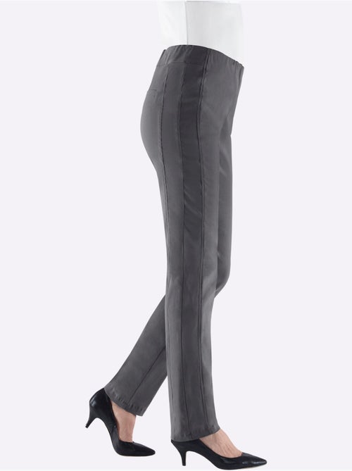 Pantalon classique uni extensible et liberté de mouvement - Taille standard - Witt - Kiabi