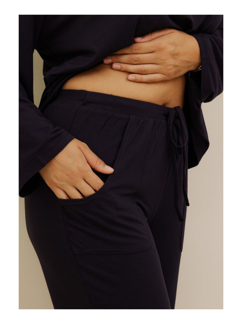 Pantalon Clémence Bleu - Kiabi