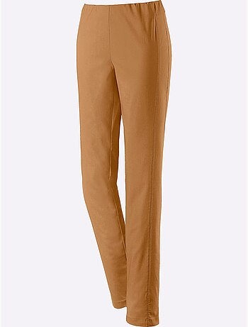 Pantalon classique uni extensible et liberté de mouvement - Taille courte - Witt