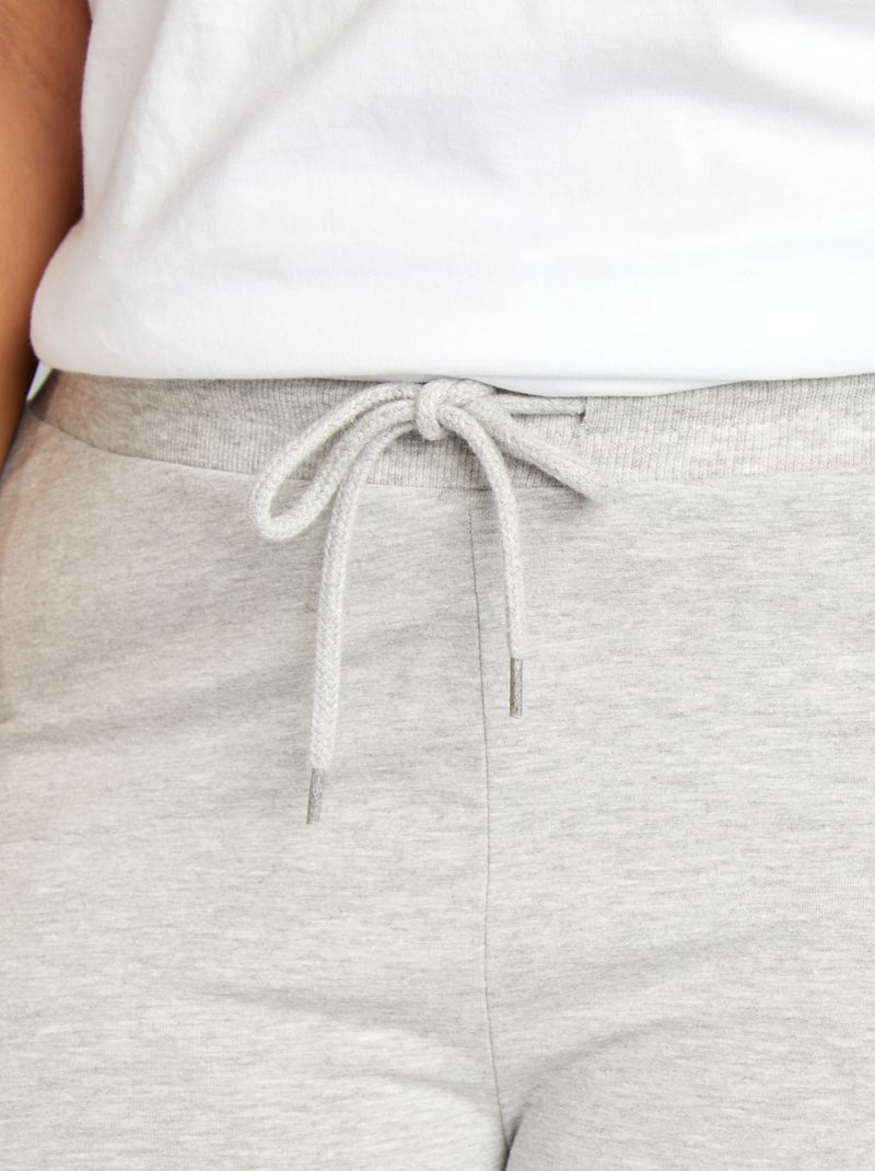 Pantalon confort fin Gris - Kiabi