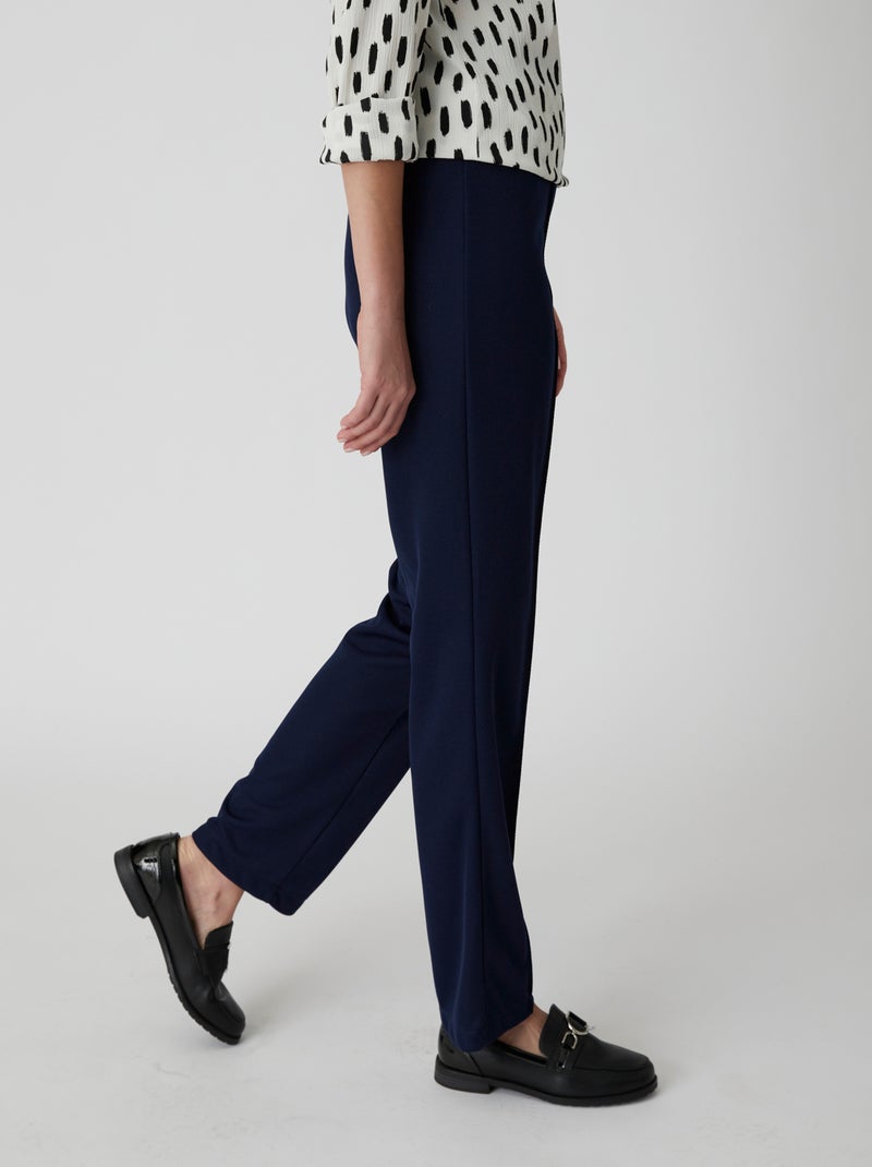 Pantalon confort total 2 statures - Damart Noir - Kiabi