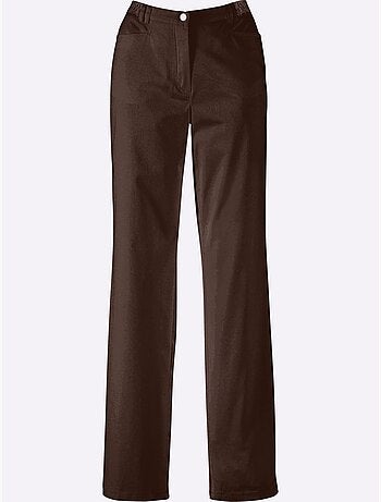 Pantalon confortable à ceinture élastique avec poches décoratives - Taille standard - Witt
