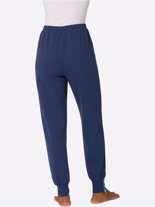 Pantalon confortable avec ceinture élastique et glissières contrastées - Taille standard - Witt - Kiabi Pantalon confortable avec ceinture élastique et glissières contrastées - Taille standard - Witt - Kiabi