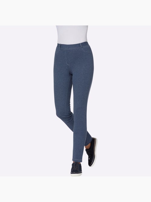 Pantalon confortable avec ceinture élastique et poches plaquées - Taille standard - Moda Vilona - Kiabi