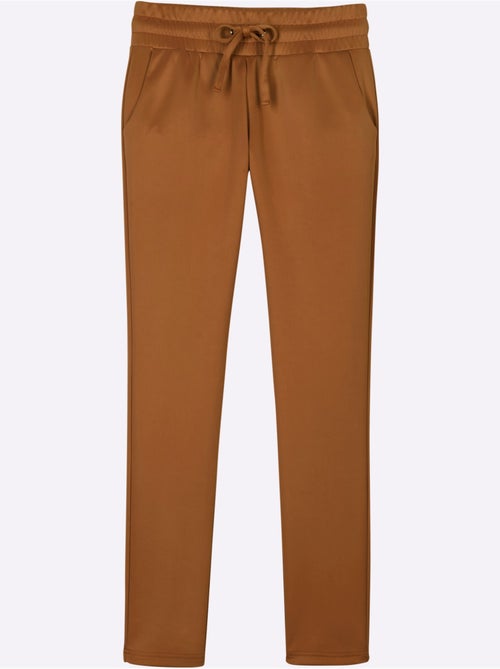 Pantalon confortable avec ceinture élastique et poches pratiques - Taille courte - Moda Vilona - Kiabi