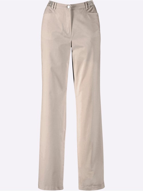 Pantalon confortable avec poches originales et ceinture élastique - Taille standard - Witt - Kiabi Pantalon confortable avec poches originales et ceinture élastique - Taille standard - Witt - Kiabi