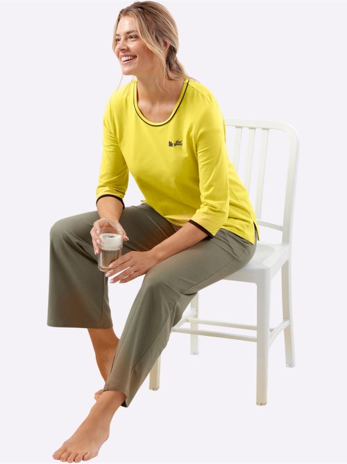 Pantalon confortable en matière sweat à ceinture lisse avec coulisse - Taille standard - Witt - Kiabi Pantalon confortable en matière sweat à ceinture lisse avec coulisse - Taille standard - Witt - Kiabi