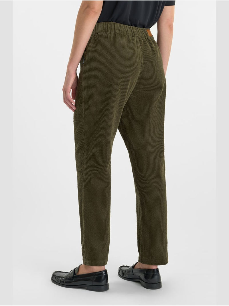 Pantalon CORDO droite 'Le Temps Des Cerises' Kaki - Kiabi