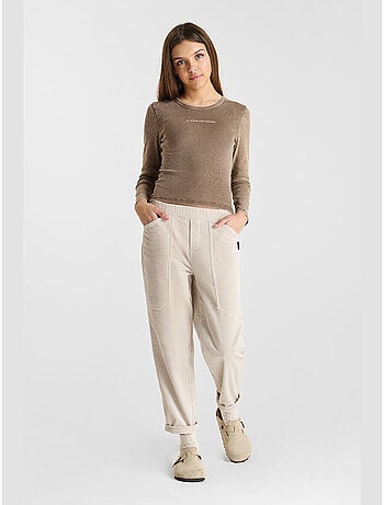 Pantalon CORDOGI droite 'Le Temps Des Cerises'