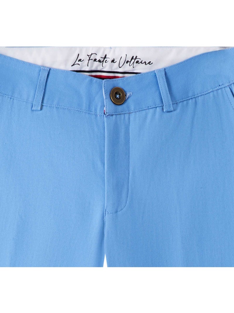 Pantalon Costume    Coupe Chino  AMBROISE - La Faute à Voltaire Bleu - Kiabi